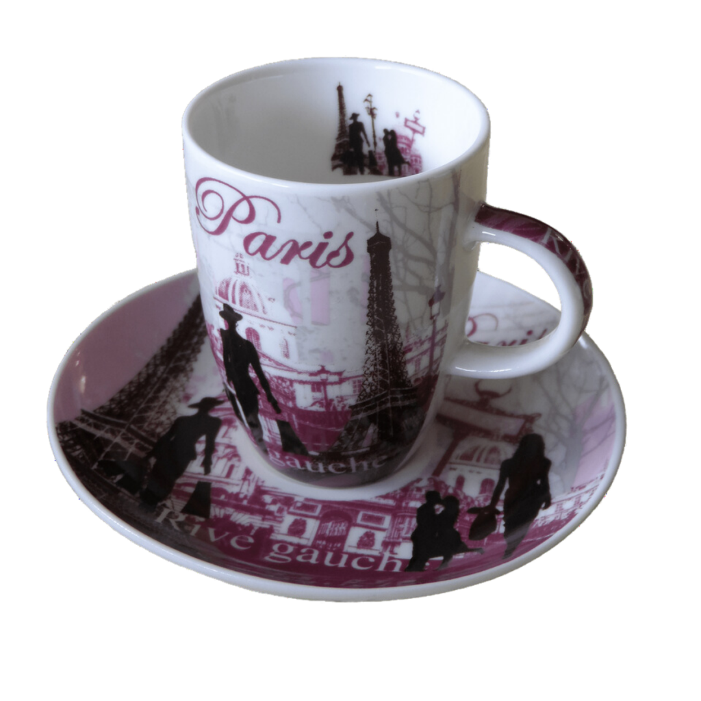 tasse à café siglée Paris